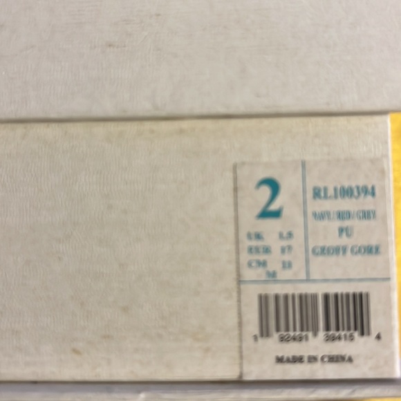 Polo Babyboy Crib Shoes…Size 2 - Picture 5 of 5